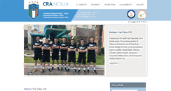Desktop Screenshot of crasicilia.it